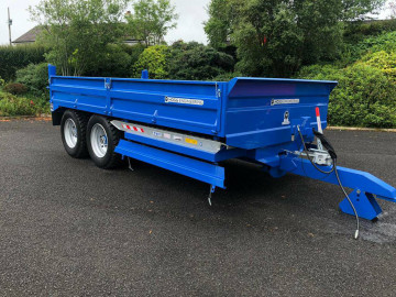 Hogg Engineering 16x8 16T Multipurpose Tipper Trailer