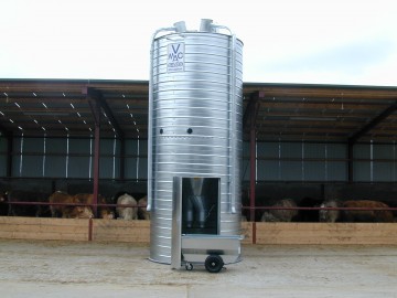 V-MAC 16 Tonne Split Enclosed Silo