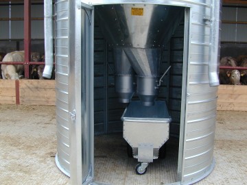 V-MAC 20 Tonne Split Enclosed Silo