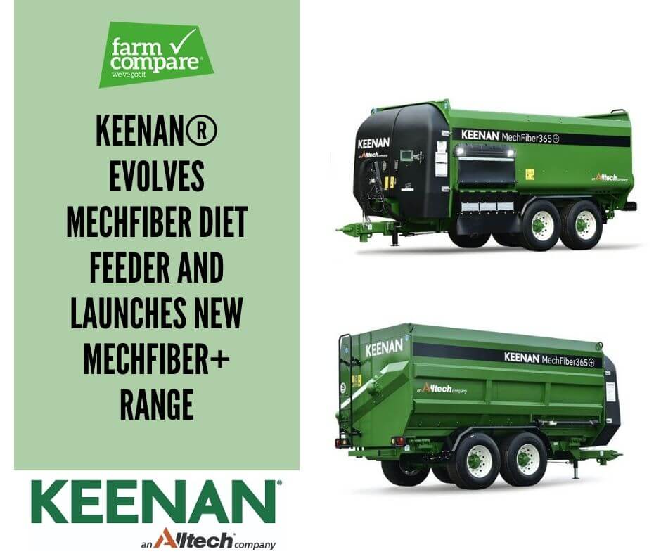 KEENAN® evolves MechFiber diet feeder and launches new MechFiber+ range