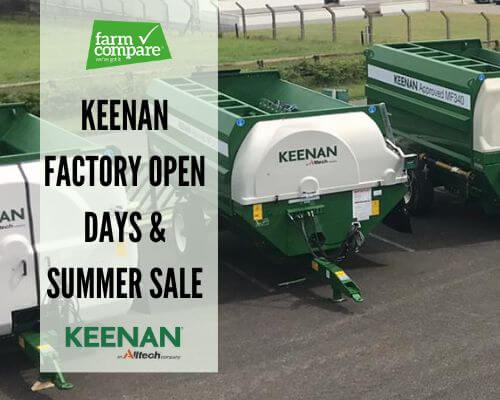 KEENAN – Factory open days and summer sale