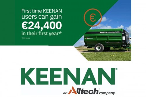 First time KEENAN users can gain €24,400 in their first year