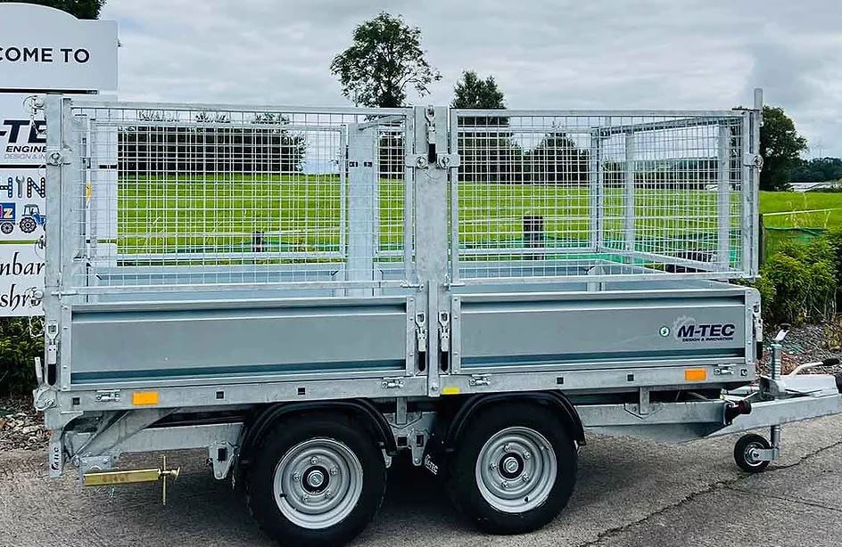 M-Tec 10ft x 5ft 6 Tipping Trailer