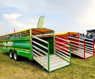 Bracken 28ft Low Cattle Trailer