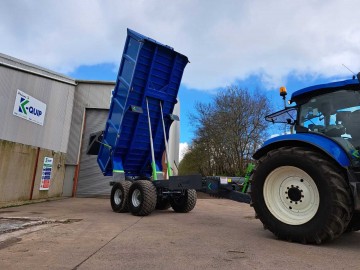 K-Quip 14T Agri Dump Trailer