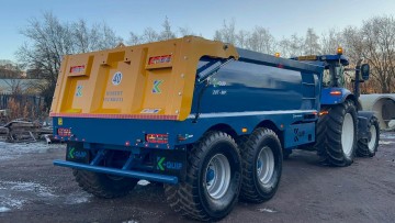 K-Quip 20T Dump trailer