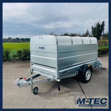 M-Tec 8ft Single Axle Canopy Trailers