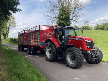 Johnston Bros 14T Silage Trailer