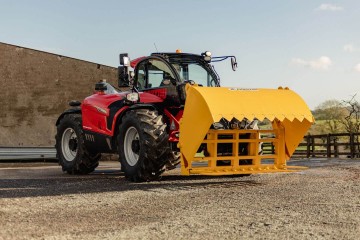 Johnston Heavy Duty Silo Grab with Centre Blade 7ft 2