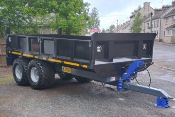 Kenwell Engineering 10T Dropside Tipping Trailer