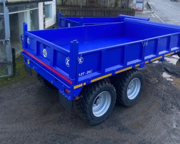 Kenwell Engineering 12T Dropside Tipping Trailer
