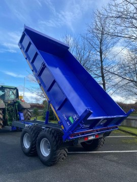 Kenwell Engineering 10T Dropside Tipping Trailer