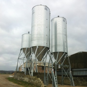 V-MAC 14 Tonne Single  Diet Feeder - Gantry Silo