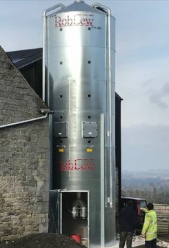 RobLew 22 Tonne Split Enclosed Silo