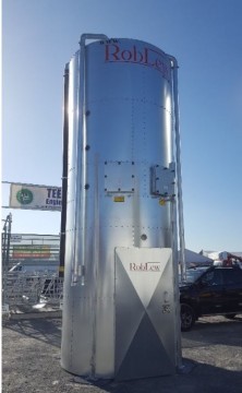 RobLew 26 Tonne Single Enclosed Silo