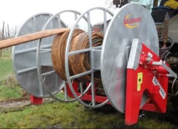 Sullivans Engineering 800mtr Back Mounted Hose Reeler