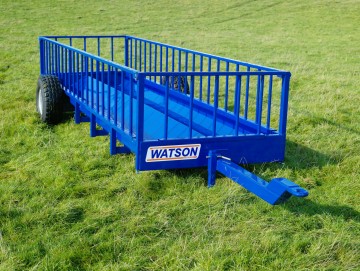 Walter Watson Sheep / Young Stock 16ft Feeding Trailer