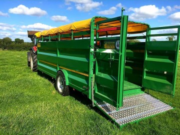 Bracken 16ft Low Cattle Trailer
