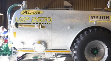 Major Contractor ALPINE LGP Slurry Tanker 2670G (MA2670ALP - LGP)