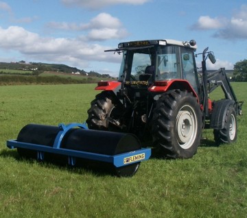 Fleming Agri 3m x 29" x 10mm Trailed & 3 Point Linkage Land Roller