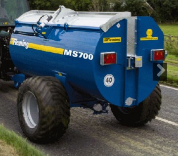 Fleming Agri MS 700 Muck Spreader