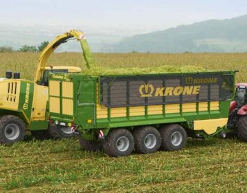 KRONE ZX 430 GL Forage Wagon