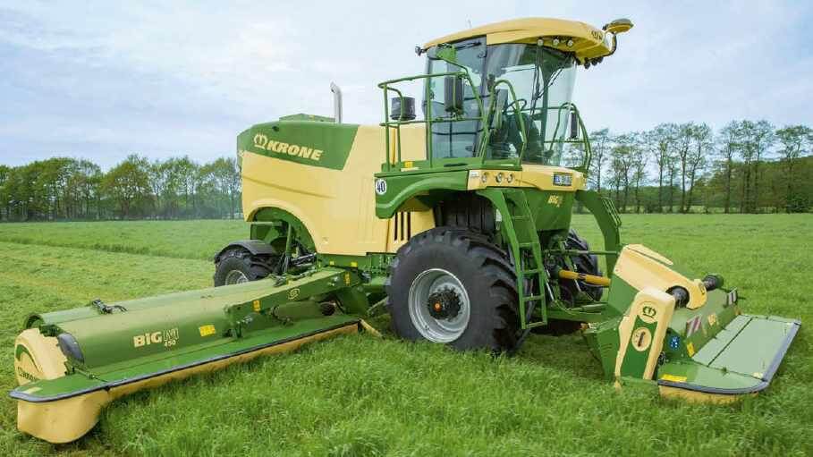 KRONE Big M 450 Self Propelled Mower Conditioner Farm Compare Farm