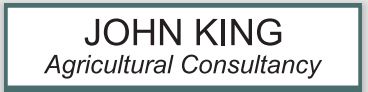 JOHN KING Agricultural Consultancy