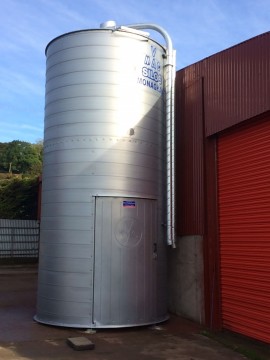 V-MAC 50 Tonne Single Enclosed Silo