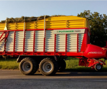 PÖTTINGER FARO 4510 D Rotary Loader Wagon