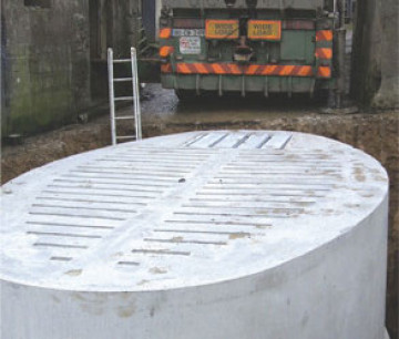 Carlow Concrete Tanks 2,500 Gallon (11.36m³) Slatted Round Tank