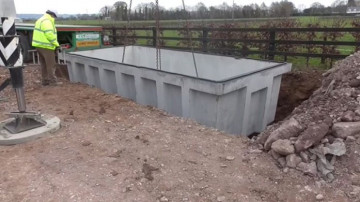 Carlow Concrete Tanks 8,000 Gallon (36.0m³) Slatted RectangularTank