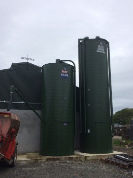 V-MAC 40 Tonne Single Enclosed Silo