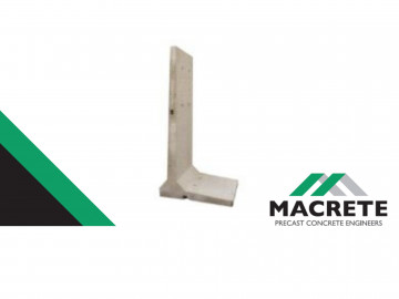 Macrete 2.4m Single Loading Retaining Wall