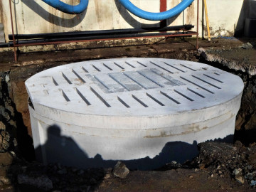 Carlow Concrete Tanks 5,000 Gallon (23.0m³) Slatted Elliptical Tank