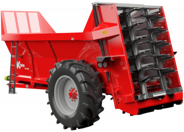 Ktwo MK6 1400 DUO Vertical Beater Muck Spreader