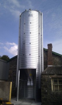 V-MAC 45 Tonne Split Enclosed Silo