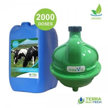 TERRA NutriTECH Fertility Mineral Mix with ‘OrbVie’ In-trough Dispenser